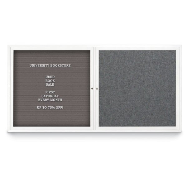 Corkboard, Single Door, Radius Frame, 18x24